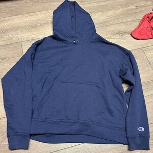 Champion Deep Blue Men's Hoodie